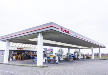 Tankstation Zaamslag, total tankstation